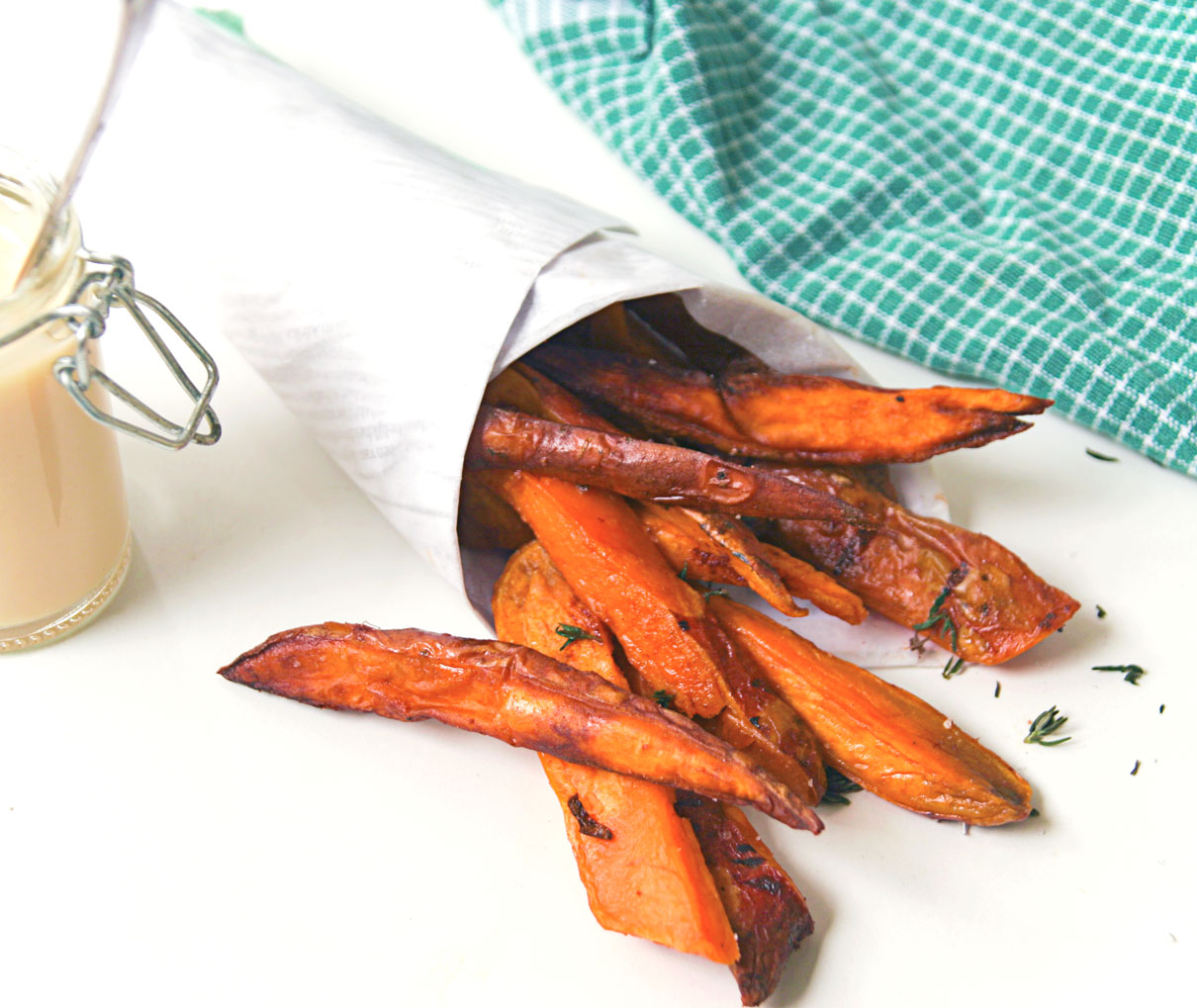 Share Love Not Secets sweet potato fries